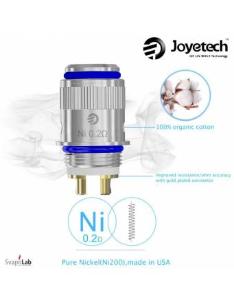 Joyetech CL-Ni coil 0,2ohm (1 pz) per EGO ONE serie
