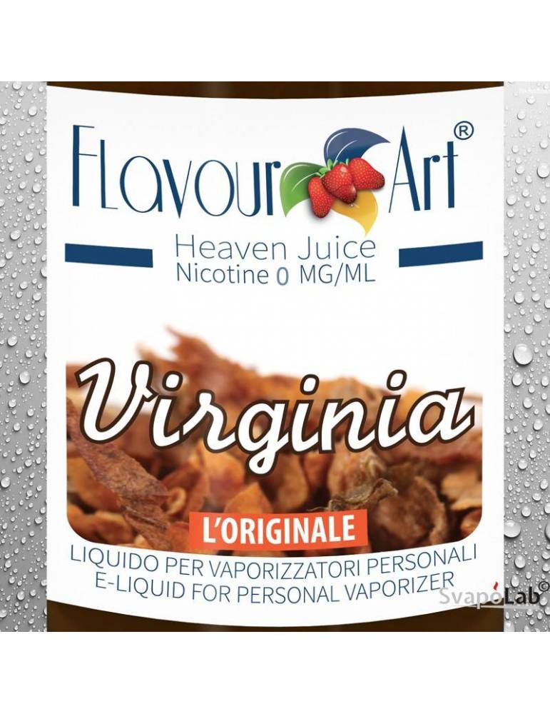 FLAVOURART Tabacco Virginia 10ml liquido pronto