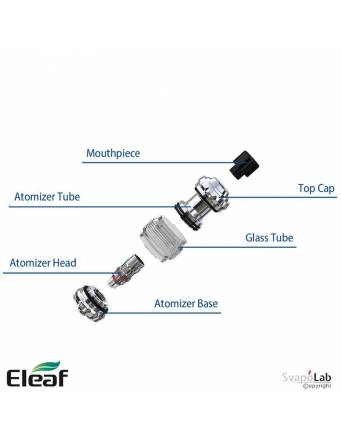 Eleaf MELO 5 atomizer 4 ml dettagli