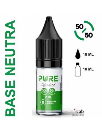 Pure BASE 10ml - 50/50 (basetta con e senza nicotina)