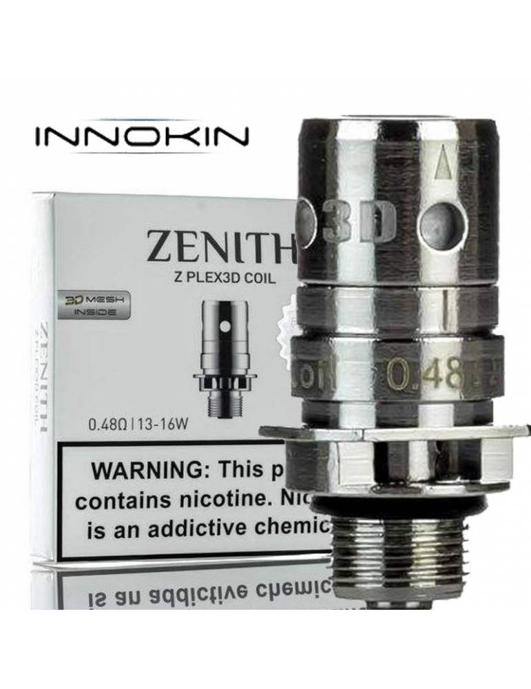 Innokin ZENITH coil 0,48ohm/13-16W (1 pz) per Zenith e Zlide