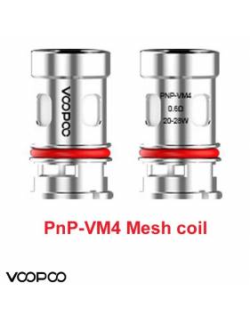 VooPoo VINCI PNP-VM4 coil 0,6 ohm/20-28W (1 pz) per serie Vinci e Drag
