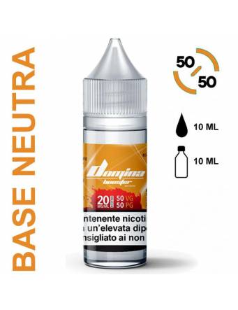 Domina Base BOOSTER 50/50 - 10ml (basetta con nicotina 20mg/ml)