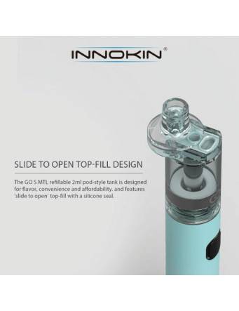 Innokin Go S MTL pen kit 1500mah-2ml (ø20mm) refil
