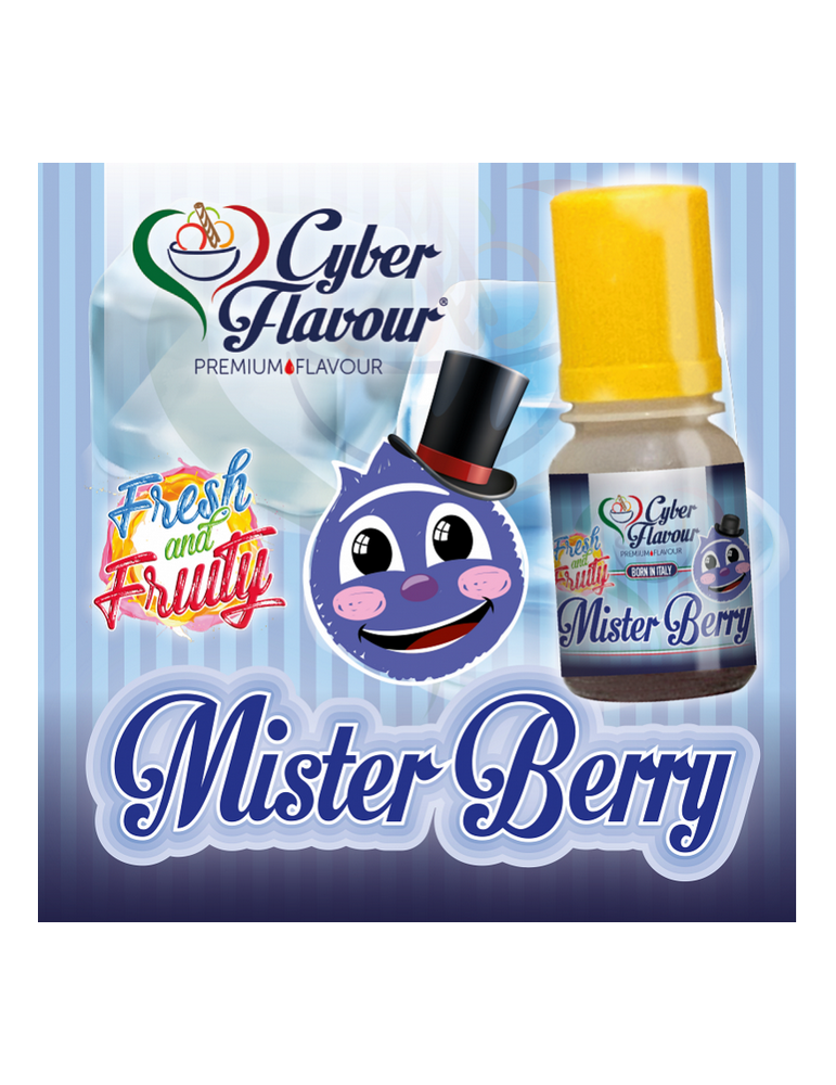 Cyber Flavour “FRESH” Mr Berry10 ml aroma concentrato