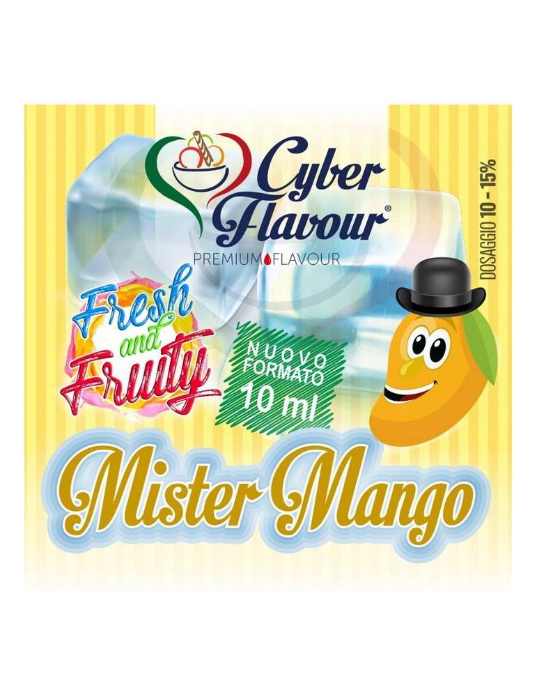 Cyber Flavour “FRESH” Mr Mango 10 ml aroma concentrato