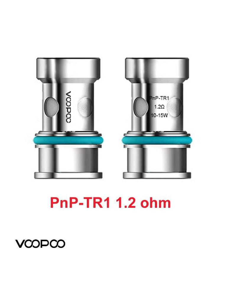VooPoo PNP-TR1 coil 1,2ohm/10-15W (1 pz) per serie Vinci e Drag