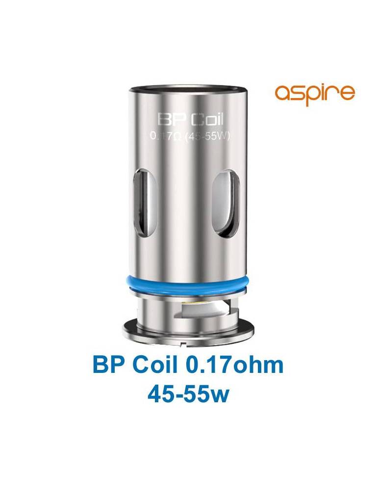 Aspire BP coil mesh DTL 0,17ohm/45-55W (1 pz) per FINIXX