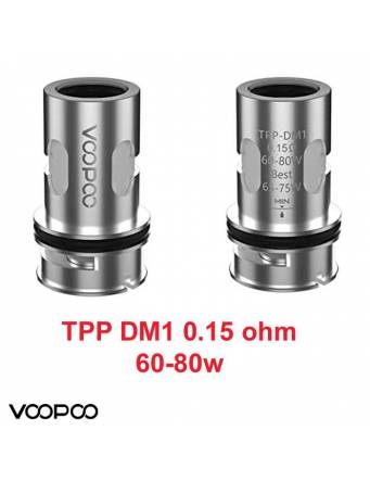 VooPoo TPP-DM1 coil mesh DTL 0,15ohm/60-80W (1 pz)