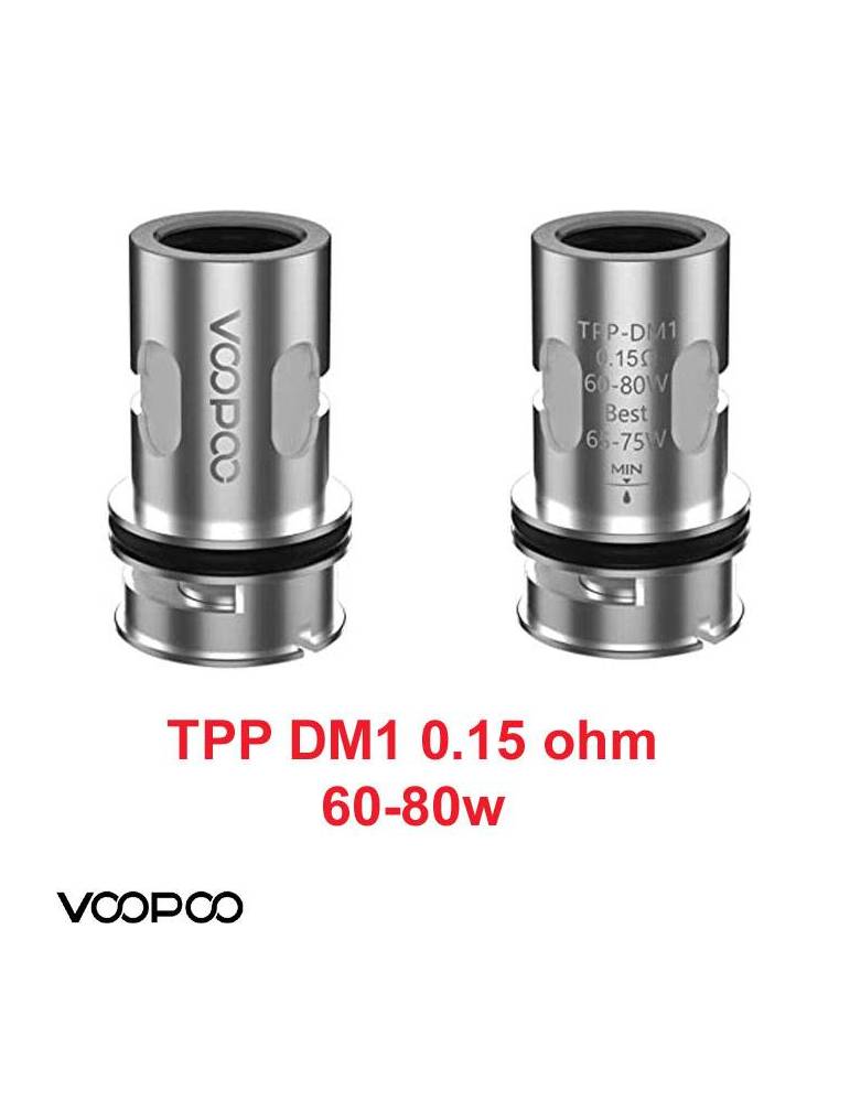 VooPoo TPP-DM1 coil mesh DTL 0,15ohm/60-80W (1 pz)