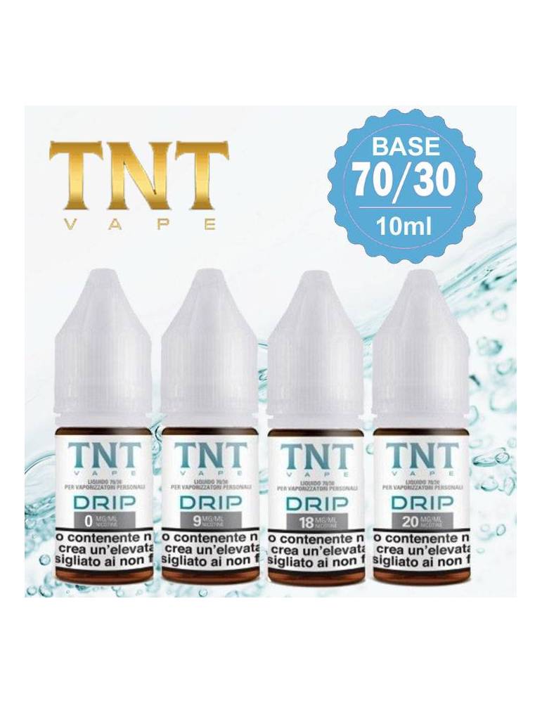 TNTVape NICOBOOSTER 10ml 70/30 (basetta neutra con e senza nicotina)