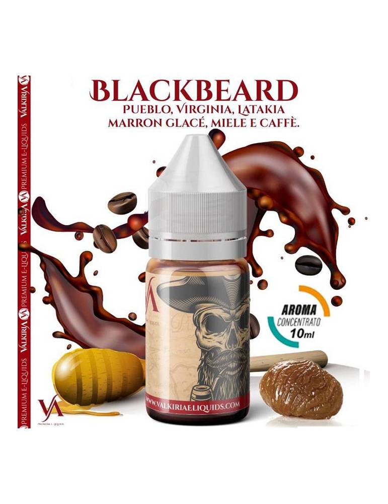 Valkiria BLACKBEARD 10ml aroma concentrato Tabac
