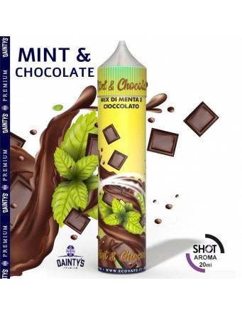 Dainty's MINT & CHOCOLATE 20ml aroma Scomposto Cream by Eco Vape