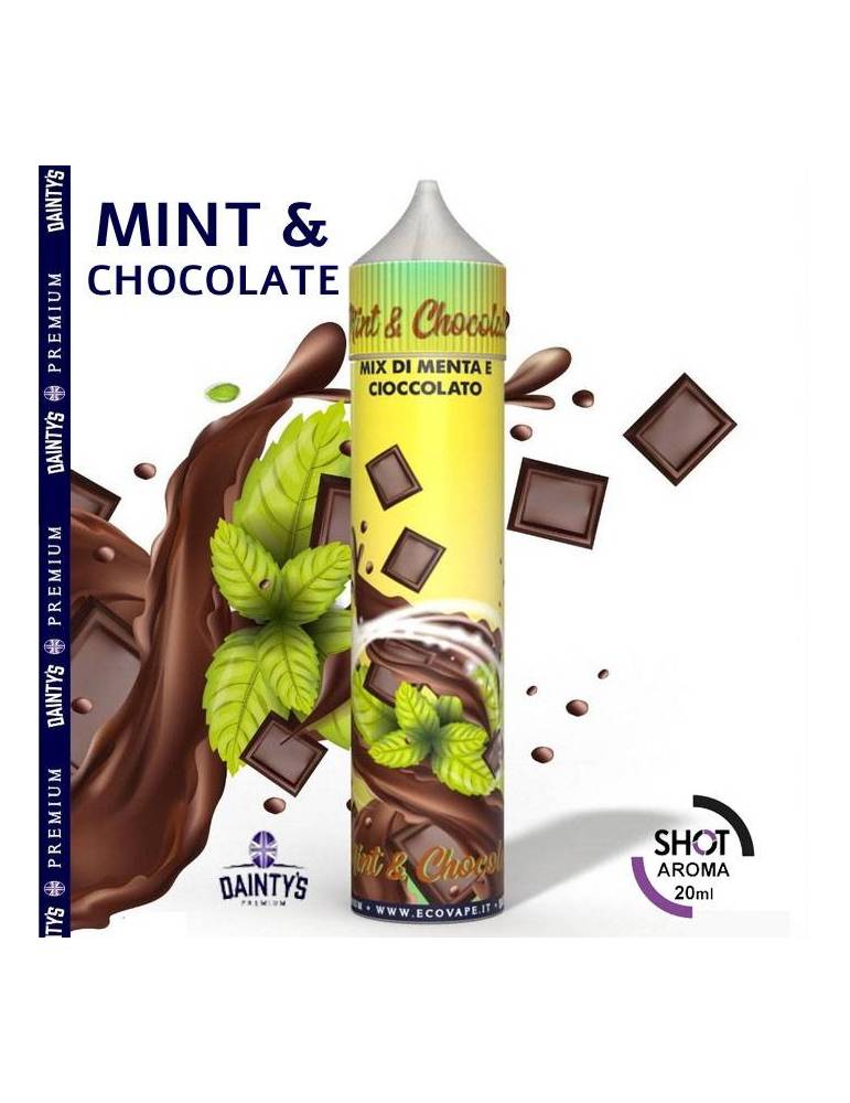 Dainty's MINT & CHOCOLATE 20ml aroma Scomposto Cream by Eco Vape