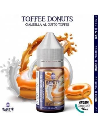 Dainty's TOFFEE DONUTS 10ml aroma concentrato Cream by Eco Vape