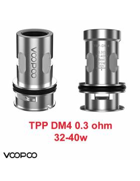 VooPoo TPP-DM4 coil mesh DTL 0,30ohm/32-40W (1 pz)