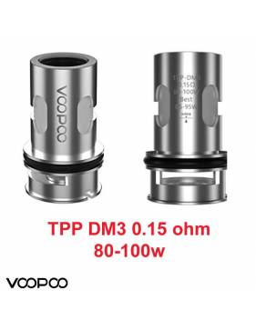 VooPoo TPP-DM3 coil mesh DTL 0,15ohm/80-100W (1 pz)