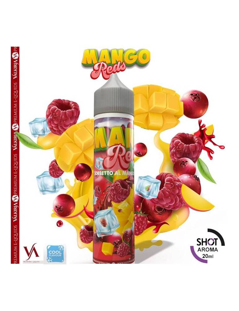 Valkiria MANGO REDS CREAM 20ml aroma Scomposto Ice
