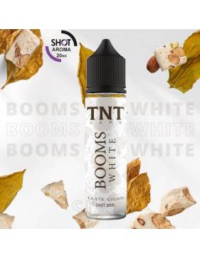 TNT Vape BOOMS WHITE 20ml aroma Scomposto Tabac