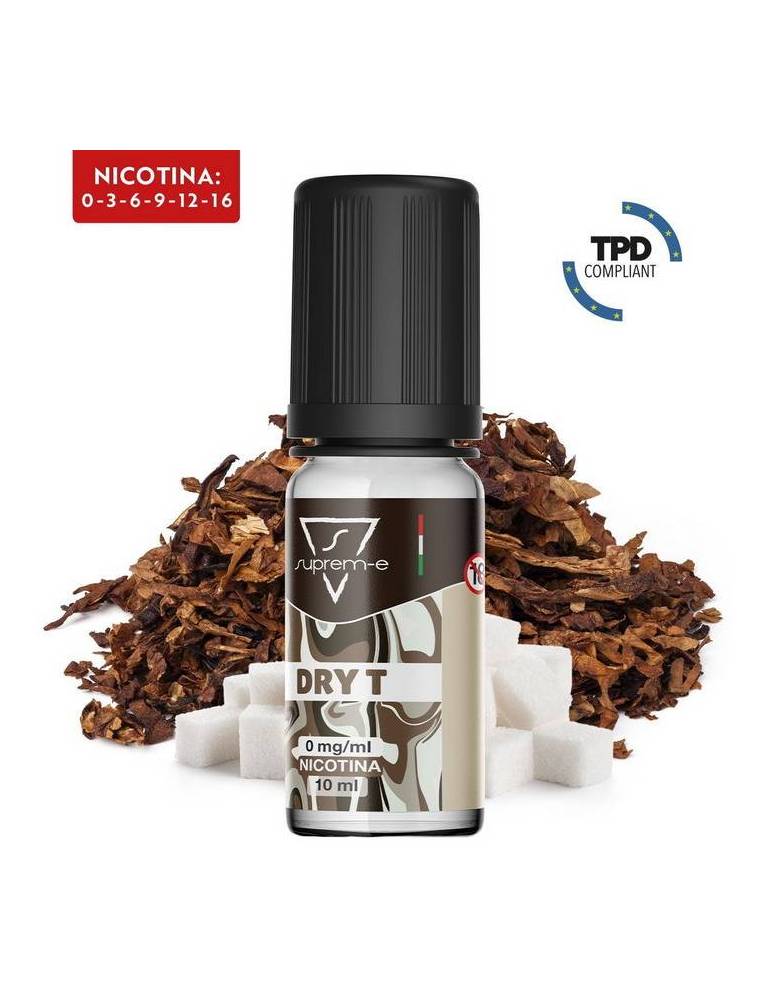 Suprem-e "s-line" DRY T 10ml liquido pronto Tabac lp