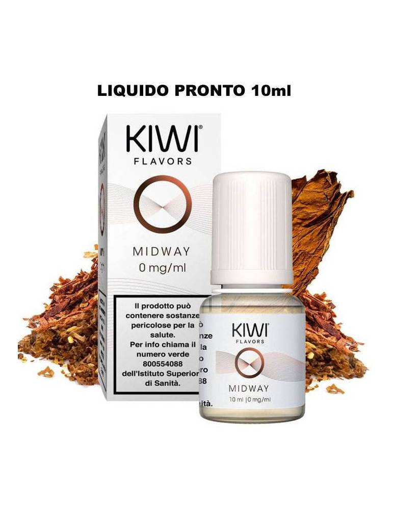 Kiwi Flavors MIDWAY 10ml liquido pronto Tabac