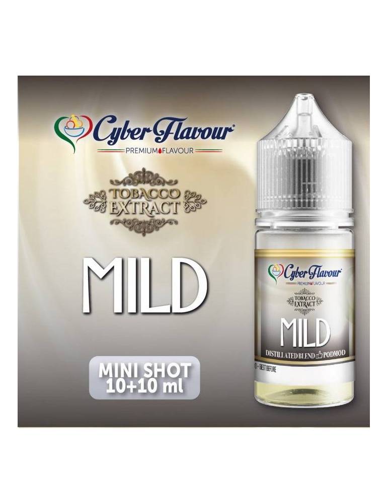 Cyber Flavour “ESTRATTI” Mild 10+10ml Mini Shot aroma scomposto Tabac