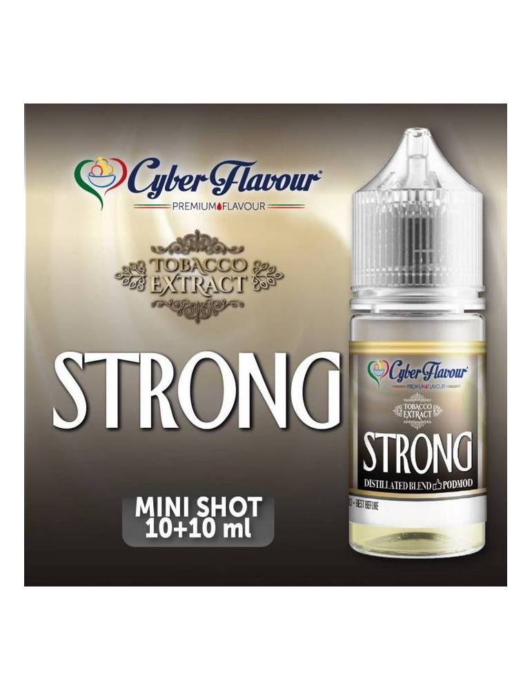 Cyber Flavour “ESTRATTI” Strong 10+10ml Mini Shot aroma scomposto Tabac