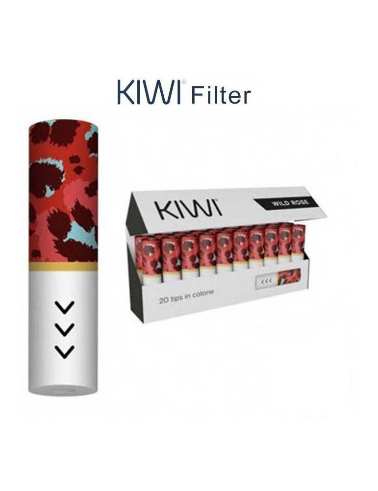 Kiwi tips (20 pz) filtro in cotone di ricambio Rosso