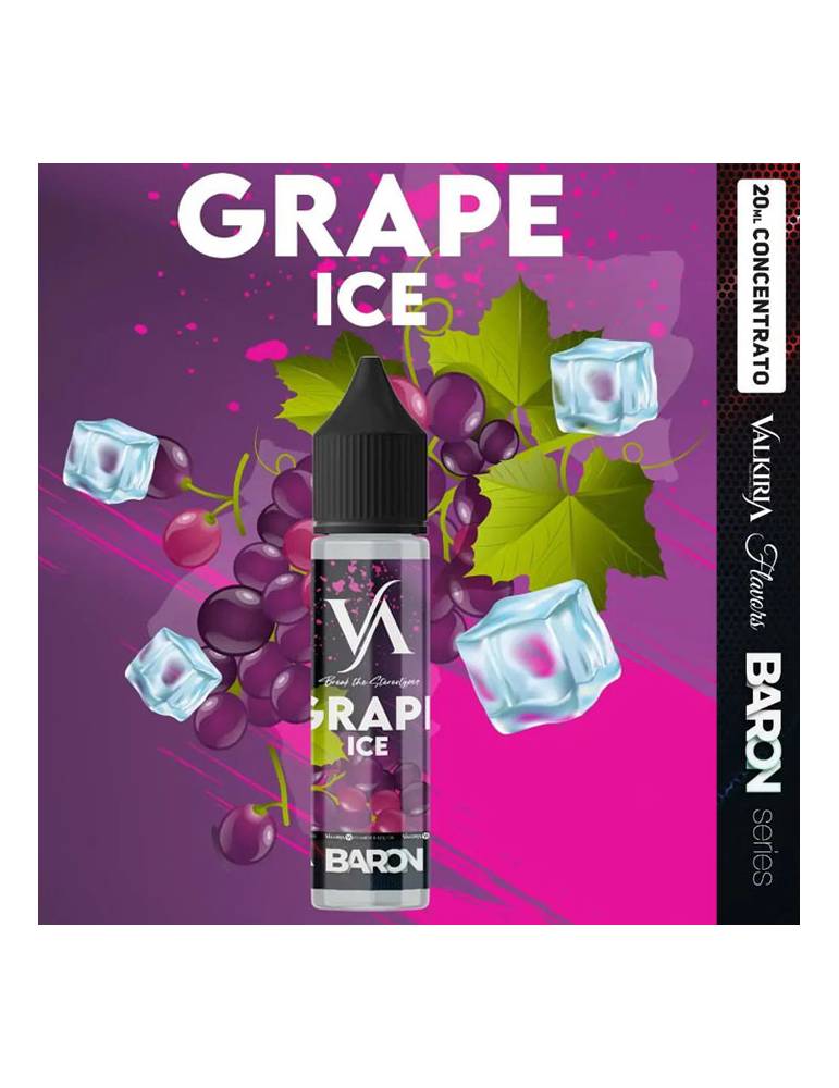 Valkiria-Baron GRAPE ICE 20ml aroma Shot Fruit