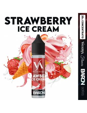 Valkiria-Baron STRAWBERRY ICE CREAM 20ml aroma Shot Fruit lp