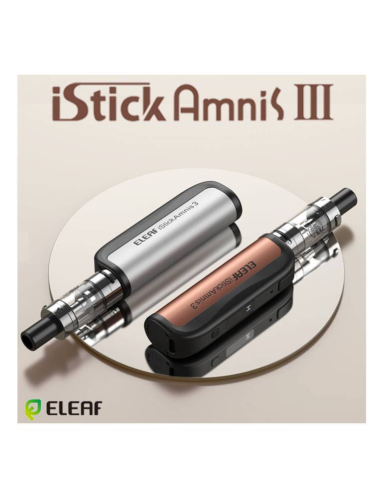 Eleaf ISTICK AMNIS 3 kit 900mah (con GS Drive tank 2ml) MTL