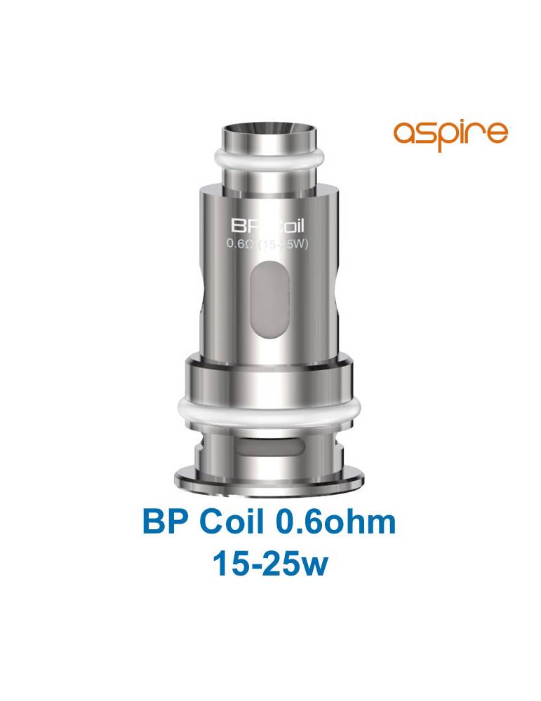 Aspire BP coil 0,6ohm/15-25W (1 pz) DTL