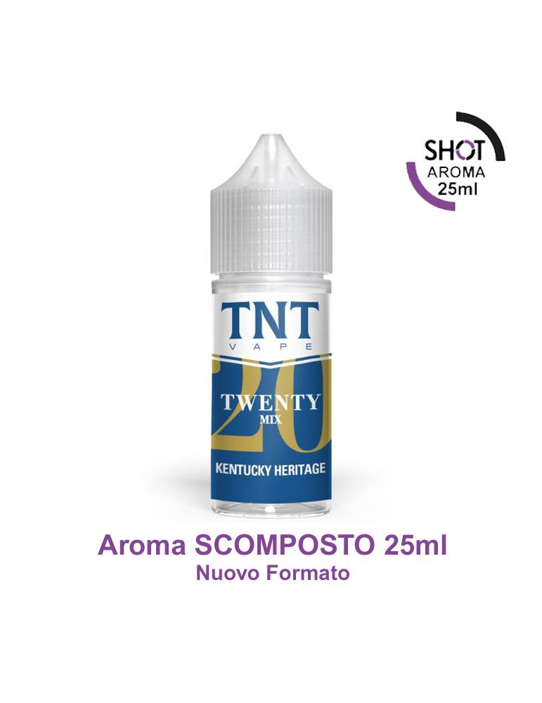 TNT Vape TWENTY MIX - KENTUCKY HERITAGE 25ml aroma SHOT Tabac