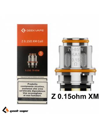 Geekvape Z XM coil 0,15ohm/70-85W (1 pz) DTL per Z FLI