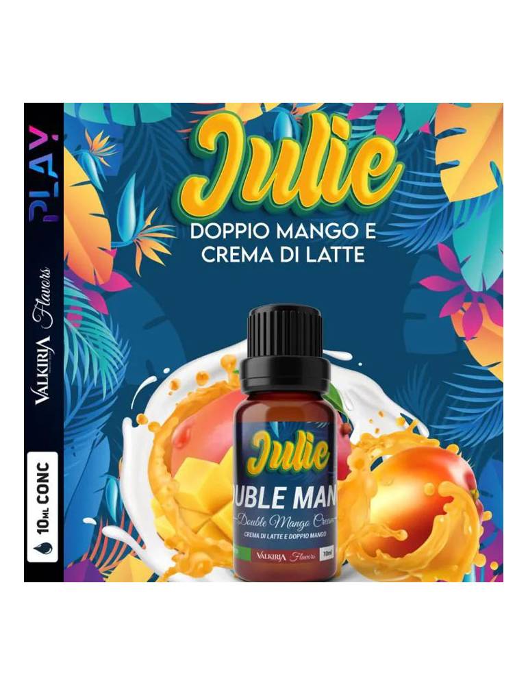 Valkiria-Play JULIE 10ml aroma concentrato (DOUBLE MANGO CREAM)