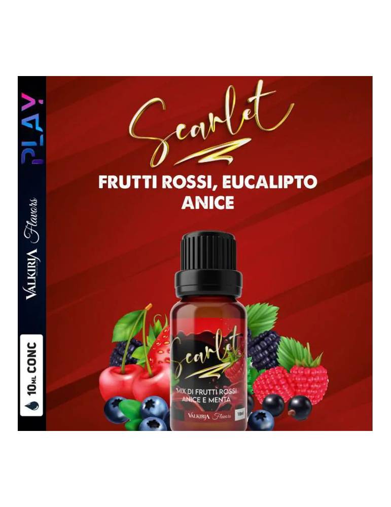 Valkiria-Play SCARLET 10ml aroma concentrato