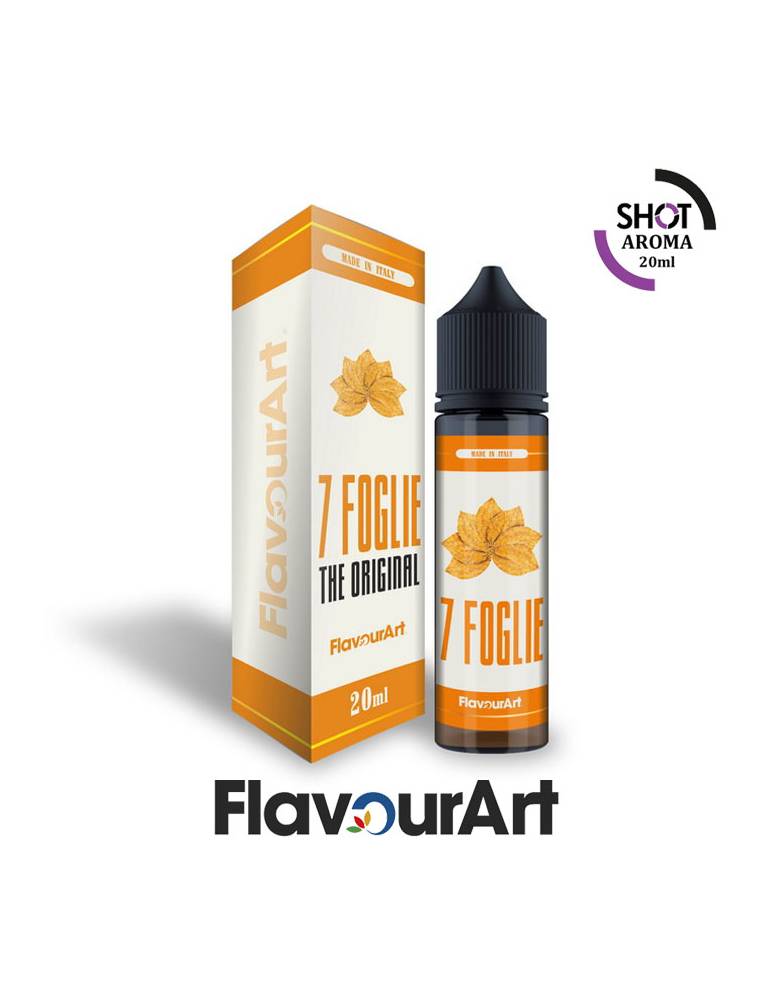 Flavourart The Original - 7 FOGLIE 20ml aroma Shot Tabac
