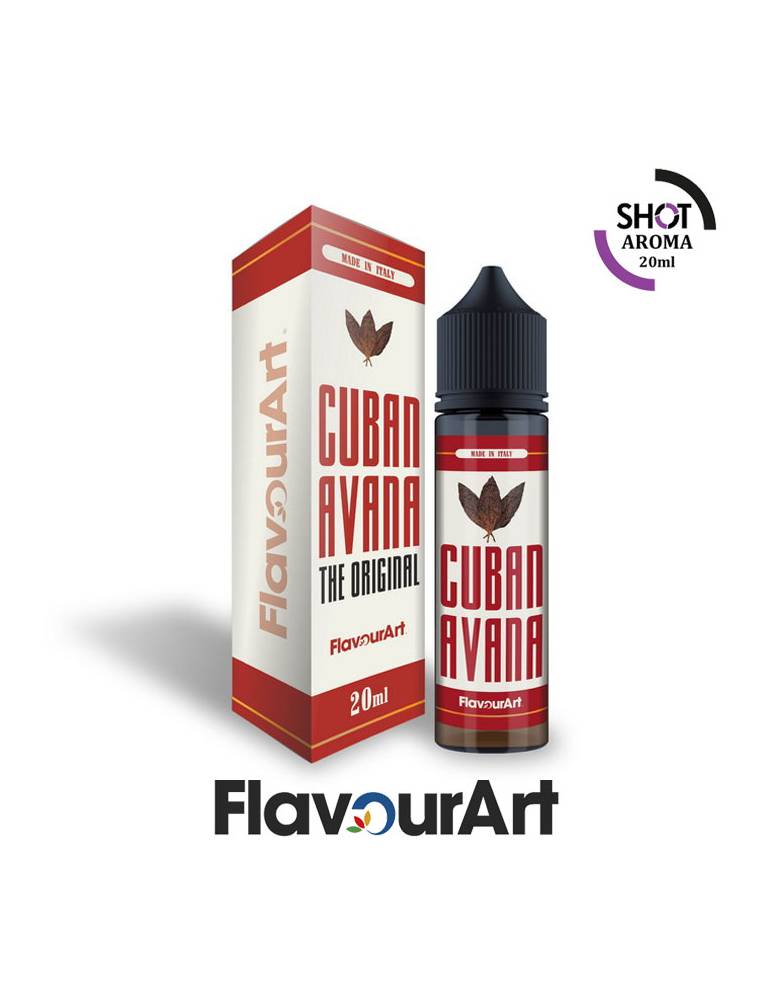 Flavourart The Original - CUBAN AVANA 20ml aroma Shot Tabac