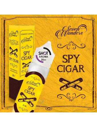 Seven Wonders SPY CIGAR 20ml aroma Shot Tabac