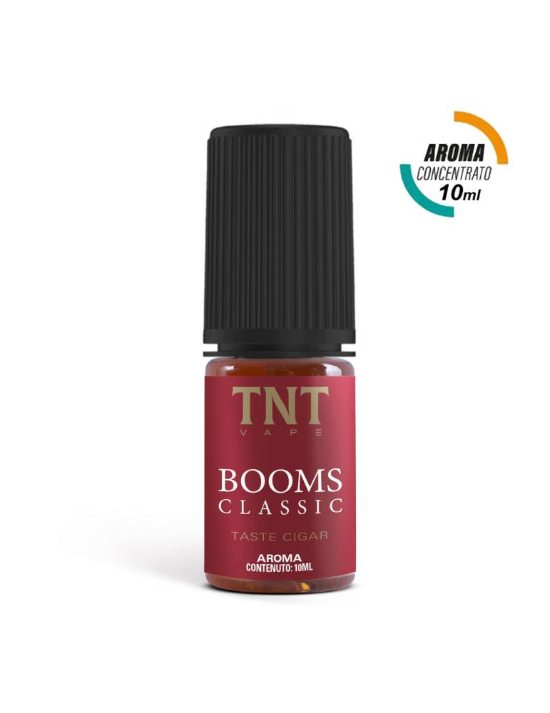 TNT Vape BOOMS CLASSIC 10ml aroma concentrato Tabac