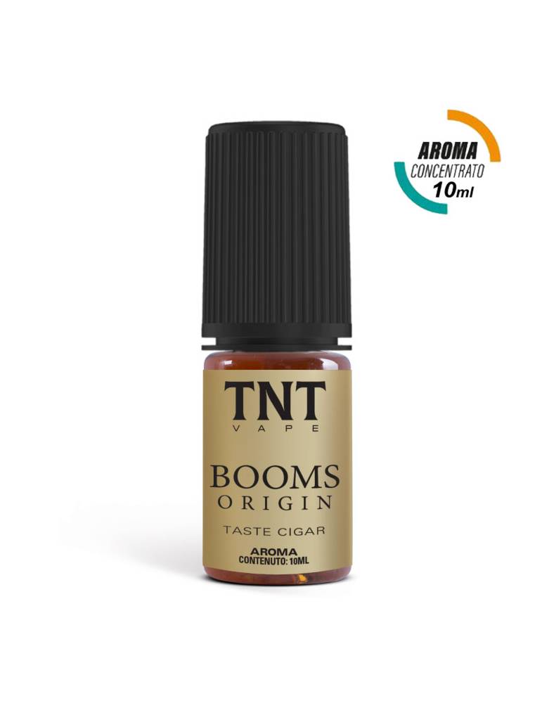TNT Vape BOOMS ORIGIN 10ml aroma concentrato Tabac