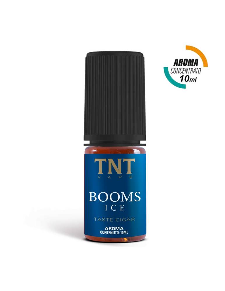 TNT Vape BOOMS ICE 10ml aroma concentrato Tabac